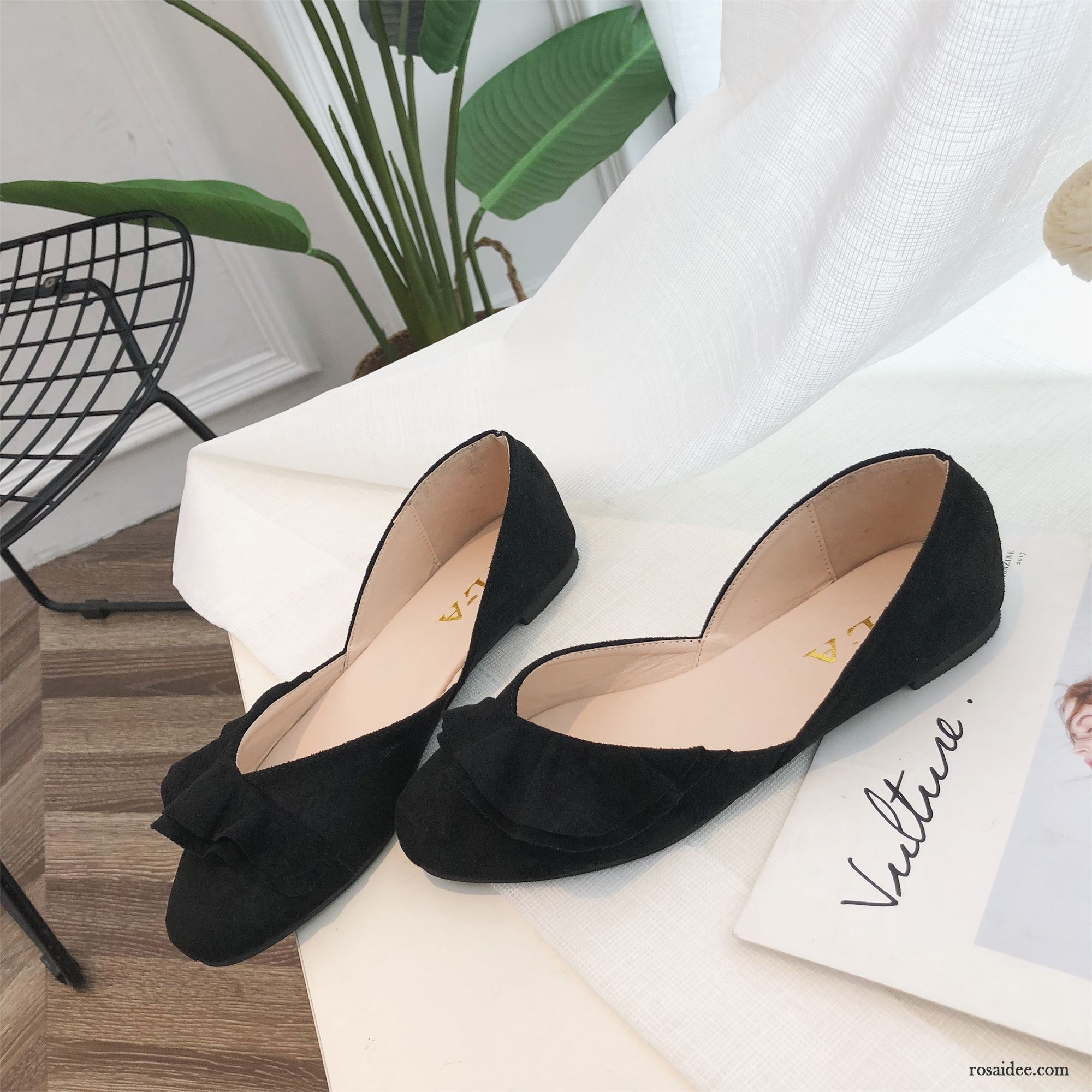 Halbschuhe Damen Allgleiches Schnürschuhe Casual Gemütlich Feder Flache Rosa