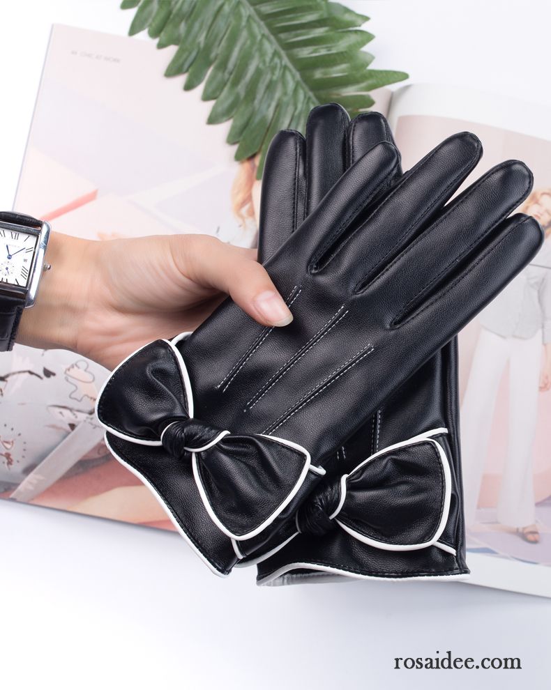 Handschuhe Damen Touchscreen Neu Trend Dicke 2019 Winddicht Rosa