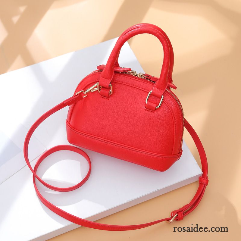 Handtaschen Damen Einfach Schalenpaket Sommer Das Neue Messenger-tasche Mode Rot