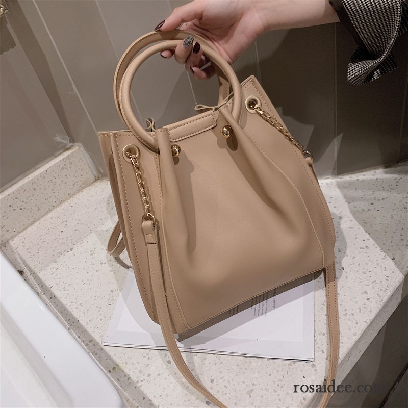 Handtaschen Damen Freizeit Hohe Kapazität Großes Paket Sommer Das Neue Messenger-tasche Khaki