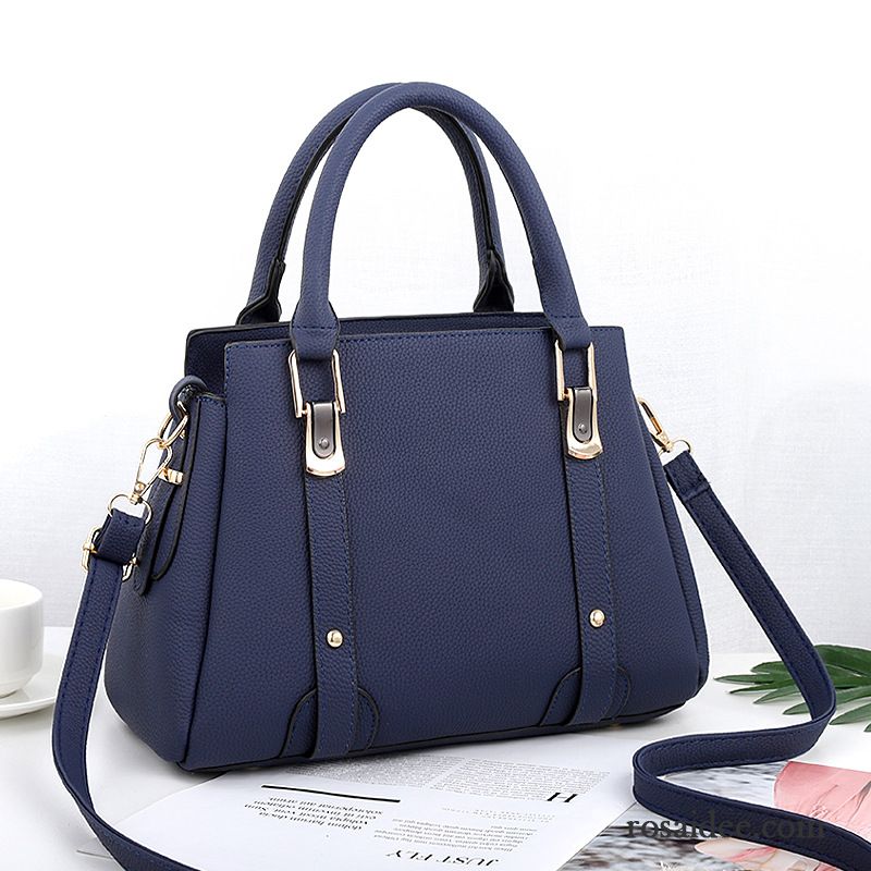 Handtaschen Damen Hohe Kapazität Mode Allgleiches Das Neue Blau