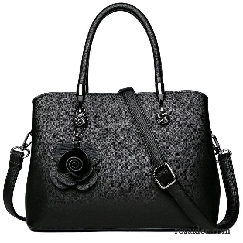 Handtaschen Damen Mama Mode Mittleren Alters Echtleder Messenger-tasche Allgleiches Braun