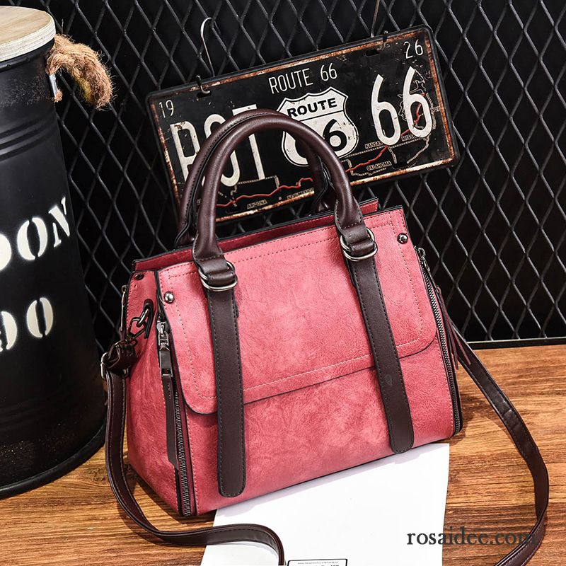 Handtaschen Damen Messenger-tasche Hohe Kapazität Herbst Winter Mode Das Neue Schwarz