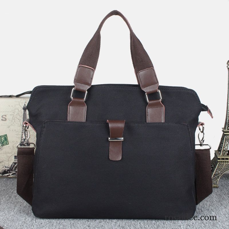 Handtaschen Herren Freizeit Aktentasche Kreuzung Messenger-tasche Geschäft Laptoptasche Braun