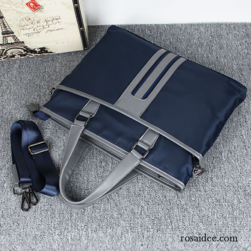 Handtaschen Herren Kreuzung Messenger-tasche Schultertaschen Aktentasche Freizeit Oxford-tuch Dunkelblau