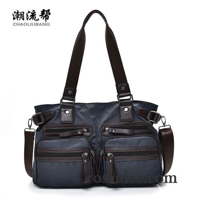 Handtaschen Herren Nylon Geschäft Schultertaschen Messenger-tasche Freizeit Wasserdicht Grün