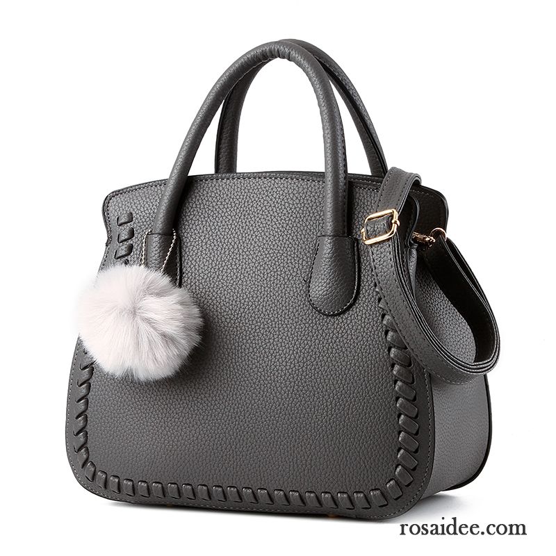 Handtaschen Leder Damen Das Neue Taschen Trend Handtaschen Hohe Kapazität Winter Süß Mode Kaufen