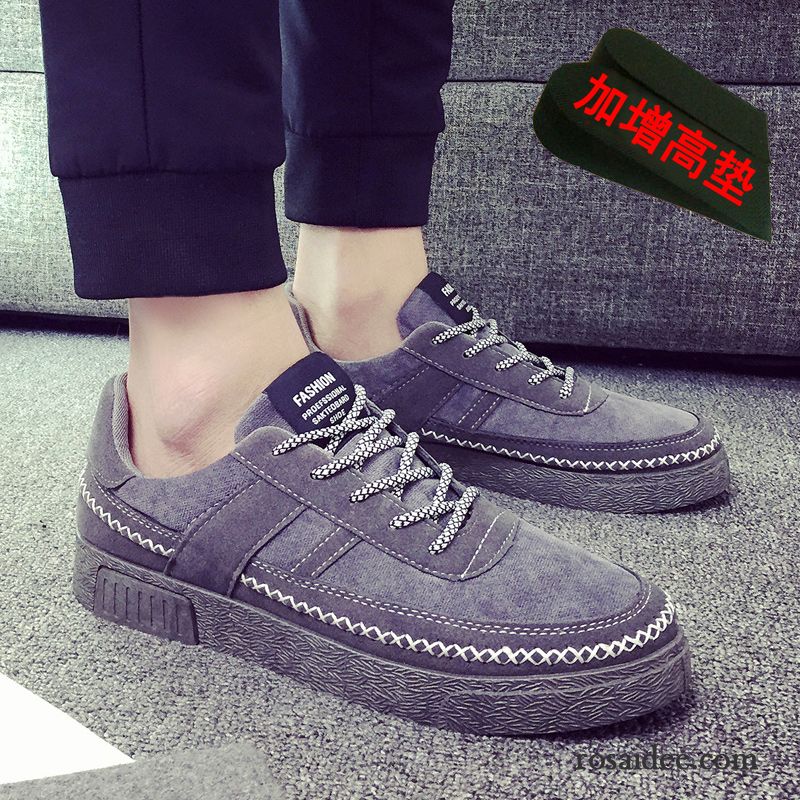 Herren Hausschuhe Reißverschluss Neue Trend Espadrille Schuhe Casual Herren Schüler Skaterschuhe Allgleiches Feder Sale