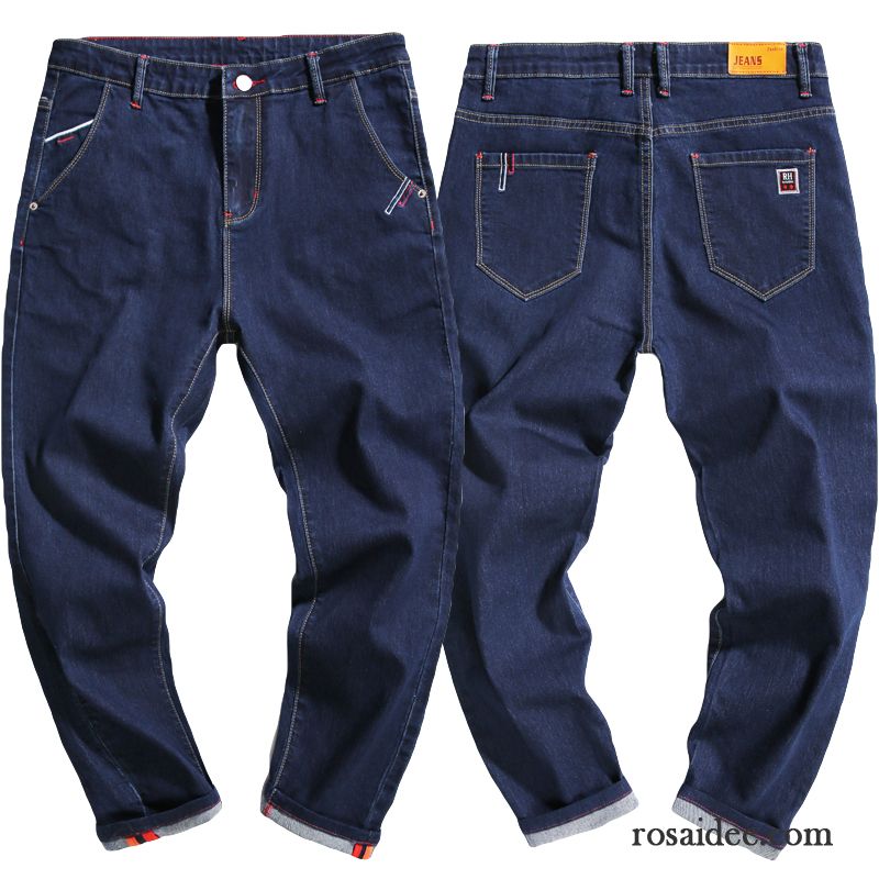 Herren Jeans Loose Fit Hell Schüler Herbst Feder Retro Blau Harlan Dünn Jeans Allgleiches Lose Neunte Hose Herren Kaufen