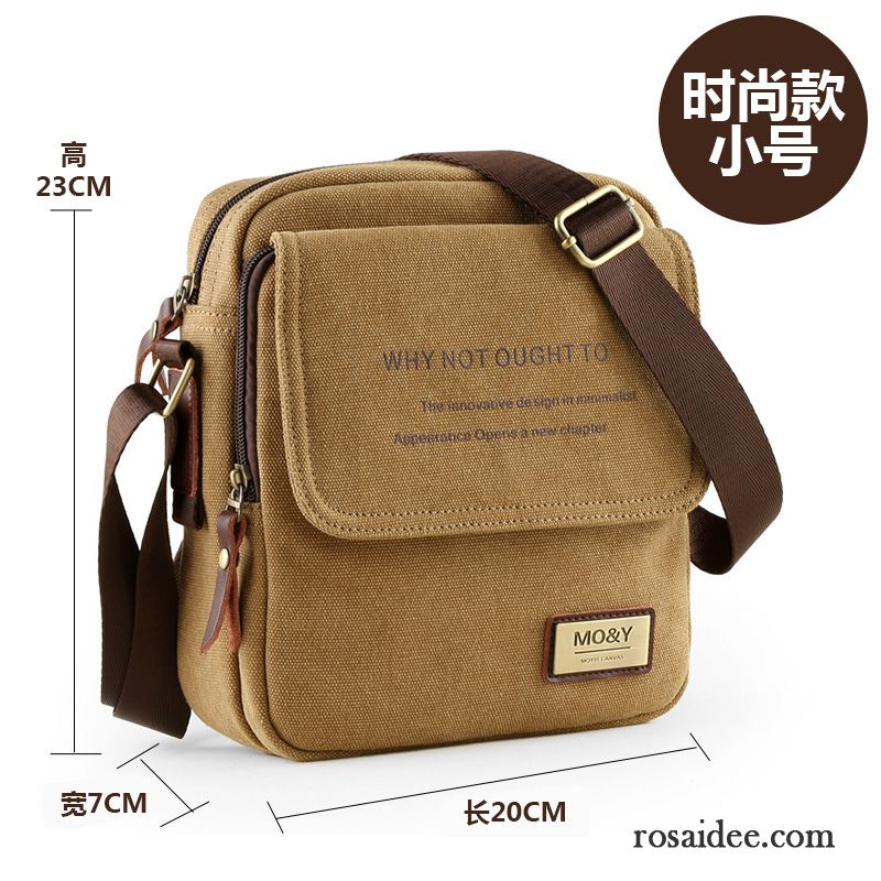 Herren Umhängetaschen Leder Outlet Canvastasche Freizeit Segeltuch Messenger-tasche Rucksäck Schultertaschen Herren Draussen