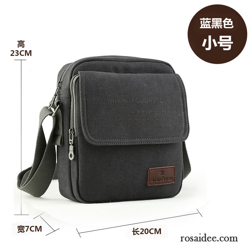 Herren Umhängetaschen Leder Outlet Canvastasche Freizeit Segeltuch Messenger-tasche Rucksäck Schultertaschen Herren Draussen