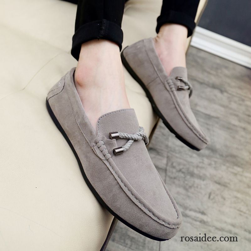 Herrenschuhe Absatz Atmungsaktiv Slip-on Jugend Casual Schuhe Trend Sommer Herbst Herren Neue Faul Günstig