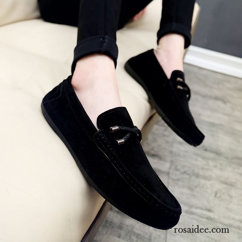 Herrenschuhe Absatz Atmungsaktiv Slip-on Jugend Casual Schuhe Trend Sommer Herbst Herren Neue Faul Günstig