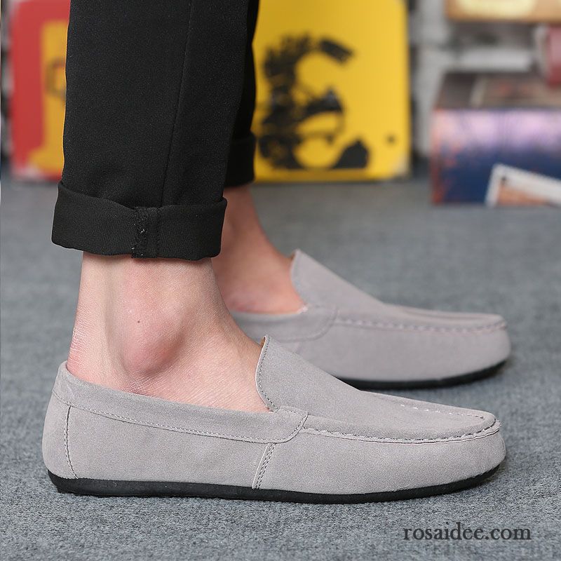 Herrenschuhe Absatz Atmungsaktiv Slip-on Jugend Casual Schuhe Trend Sommer Herbst Herren Neue Faul Günstig