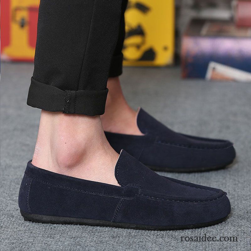 Herrenschuhe Absatz Atmungsaktiv Slip-on Jugend Casual Schuhe Trend Sommer Herbst Herren Neue Faul Günstig