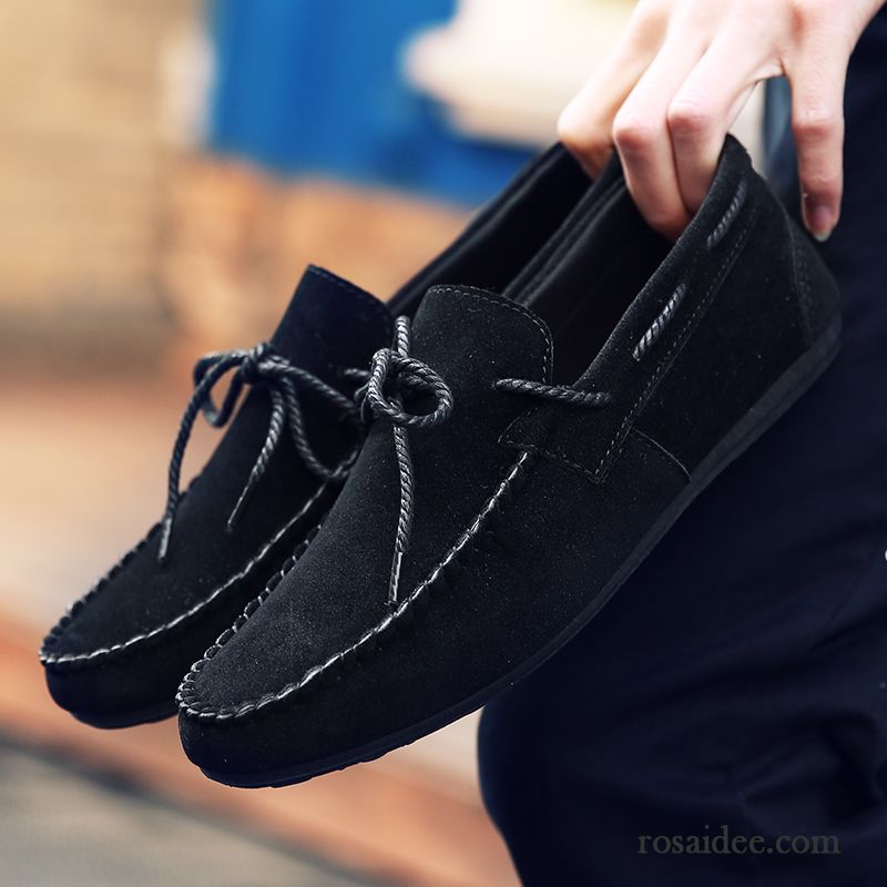 Herrenschuhe Absatz Atmungsaktiv Slip-on Jugend Casual Schuhe Trend Sommer Herbst Herren Neue Faul Günstig