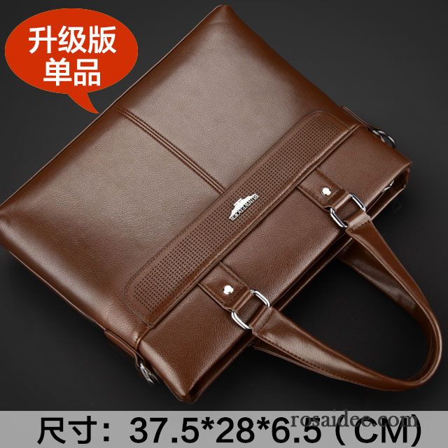 Hochwertige Ledertaschen Herren Herren Freizeit Handtaschen Geldbörse Leder Messenger-tasche Geschäft