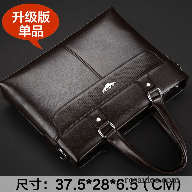 Hochwertige Ledertaschen Herren Herren Freizeit Handtaschen Geldbörse Leder Messenger-tasche Geschäft