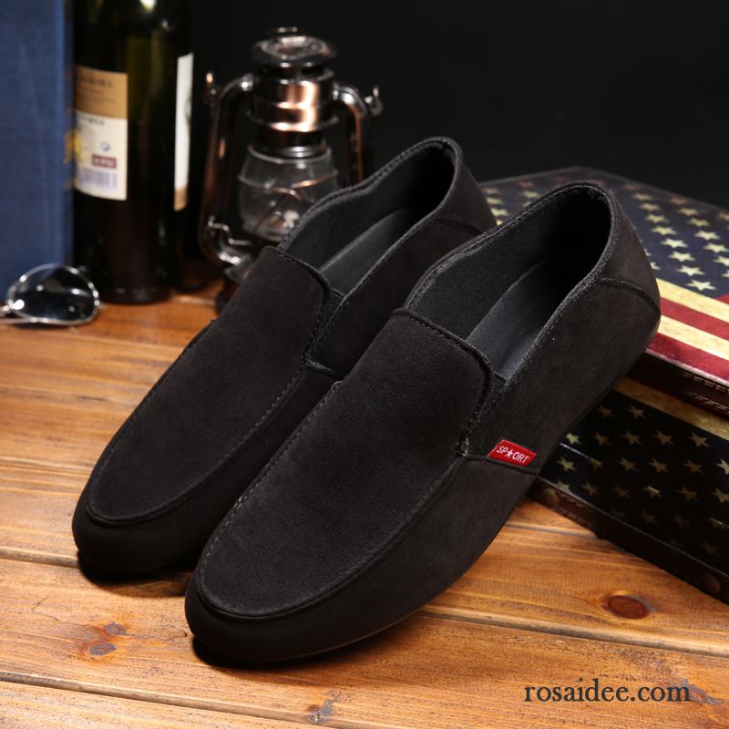 Hochzeit Schuhe Herren Neue Slip-on Faul Schuhe Herren Lederschue Gefrostet Trend Herbst Casual Billig