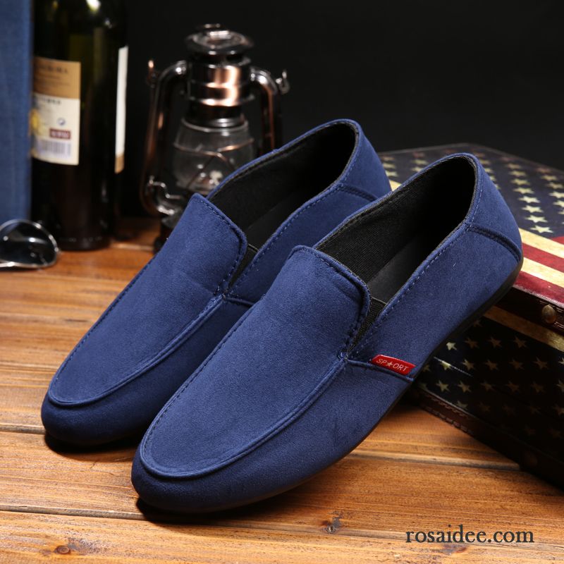 Hochzeit Schuhe Herren Neue Slip-on Faul Schuhe Herren Lederschue Gefrostet Trend Herbst Casual Billig