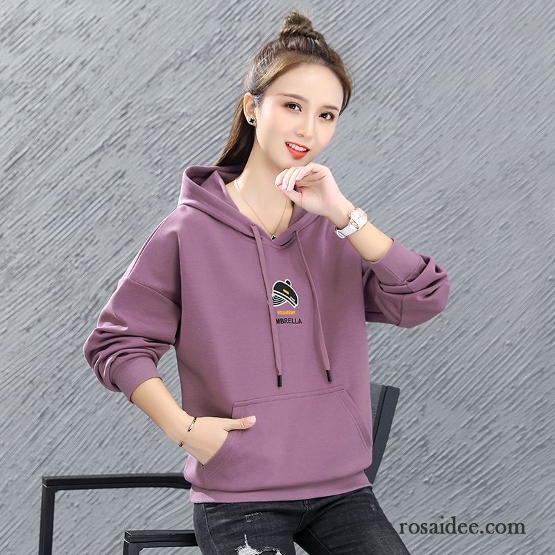 Hoodie Damen Mantel Hoodies Rein Allgleiches Feder Mit Kapuze Gelb