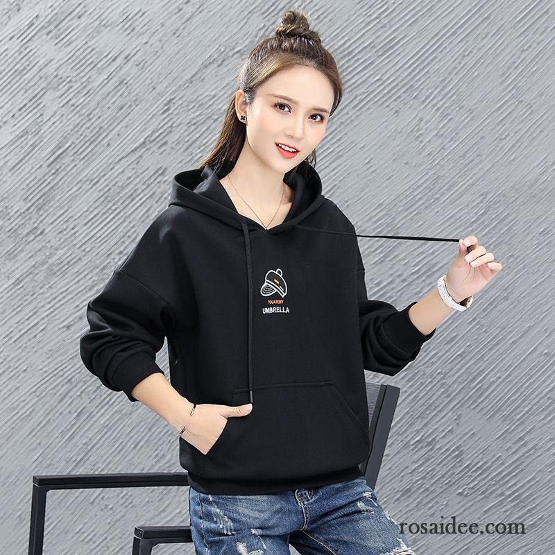 Hoodie Damen Mantel Hoodies Rein Allgleiches Feder Mit Kapuze Gelb