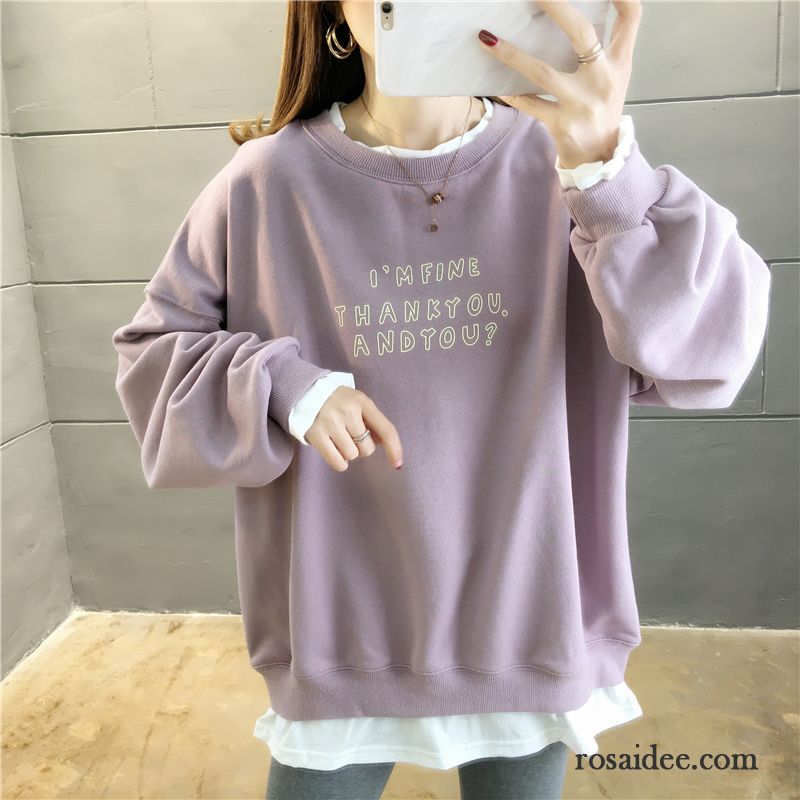 Hoodie Damen Neu Lose Groß Trend Hoodies Große Größe Grün