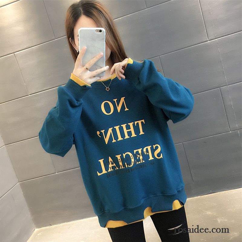 Hoodie Damen Neu Trend Lose Hoodies Dünn Feder Gelb