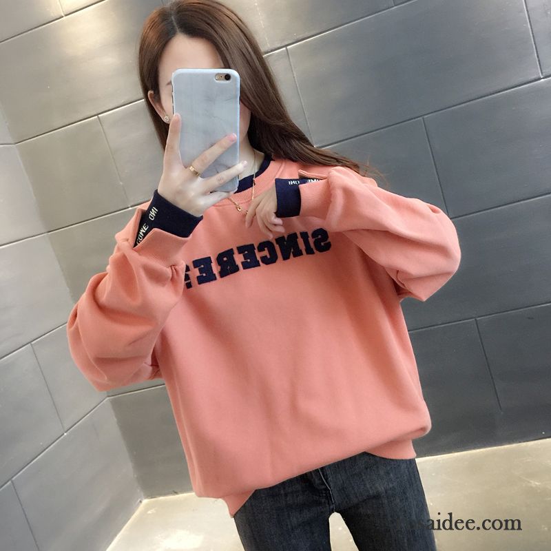 Hoodie Damen Trend Mantel Feder Überzieher Hoodies Herbst Weiß