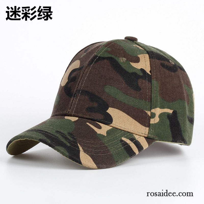 Hüte / Caps Herren Baseballmütze Kappe Camouflage Grün