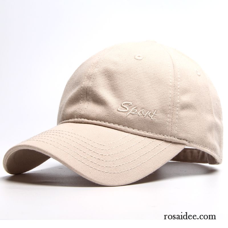 Hüte / Caps Herren Einfach All Match Freizeit Frühling Weiche Herbst Beige