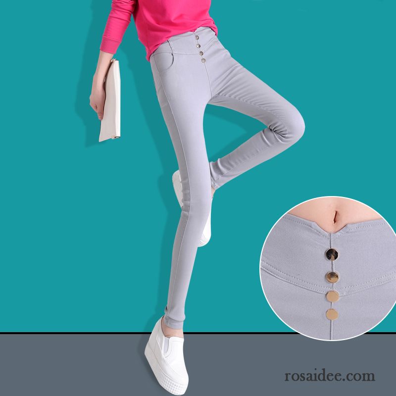 Jogginghose Beige Damen Feder Fest Dünn Herbst Leggings Unter Outwear Hohe Taille Trend Große Größe Hose Damen Bleistift Hose