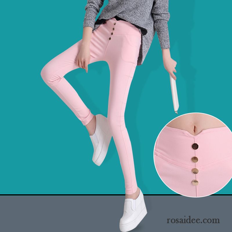 Jogginghose Beige Damen Feder Fest Dünn Herbst Leggings Unter Outwear Hohe Taille Trend Große Größe Hose Damen Bleistift Hose