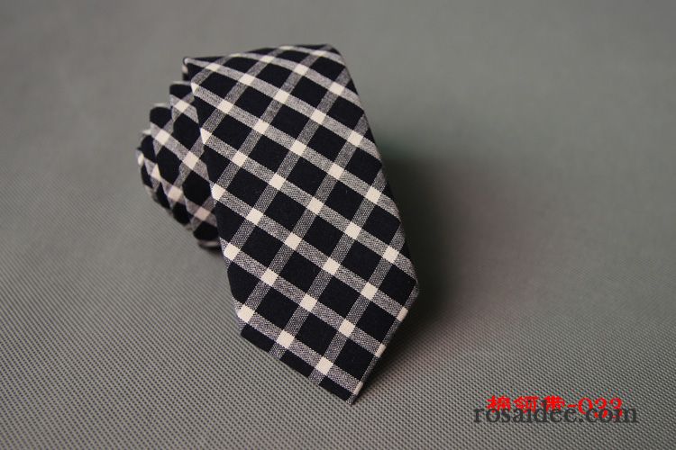 Krawatte Herren Freizeit Retro Baumwolle Mode Streifen Trend Ebene Gelb