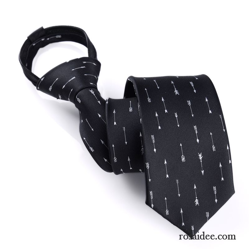 Krawatte Herren Muster Tasche Beruf Schmale Formelle Kleidung Unregelmäßige Dunkelblau Blau