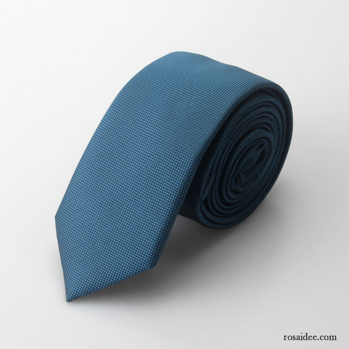 Krawatte Herren Neu Schmale Einfarbig 5 Cm Mini 2019 Blau Schwarz