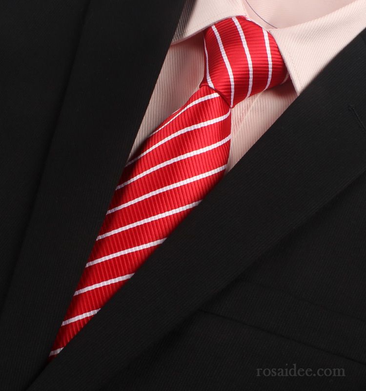 Krawatte Herren Schmale Verheiratet Business 7 Cm Bräutigam Formelle Kleidung Purpur Lila Rosa Rot