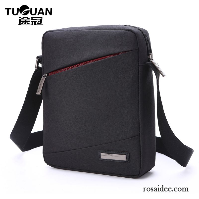 Laptoptasche Leder Braun Herren Geschäft Herren Segeltuch Messenger-tasche Kreuzung Freizeit Schultertaschen Nylon