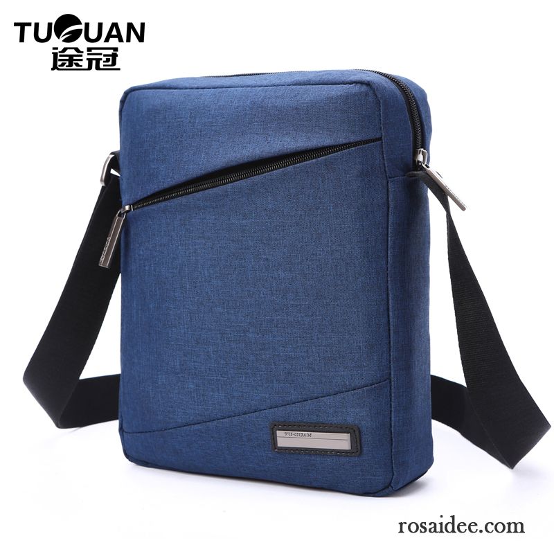 Laptoptasche Leder Braun Herren Geschäft Herren Segeltuch Messenger-tasche Kreuzung Freizeit Schultertaschen Nylon