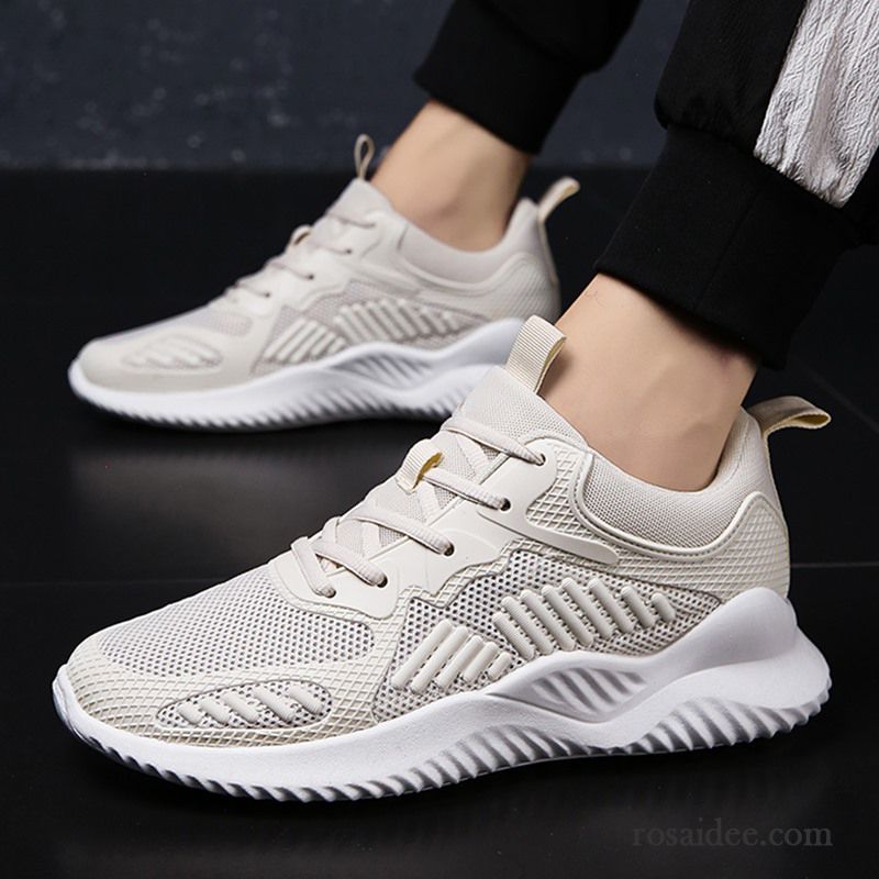 Laufschuhe Herren Casual Trend Atmungsaktiv Tuch Schuhe Sommer Neue Weiß