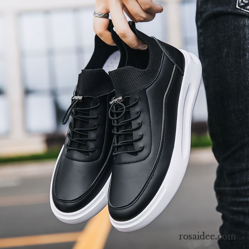 Laufschuhe Herren Einfach Skaterschuhe Casual Slip-on Trend Schüler Weiß