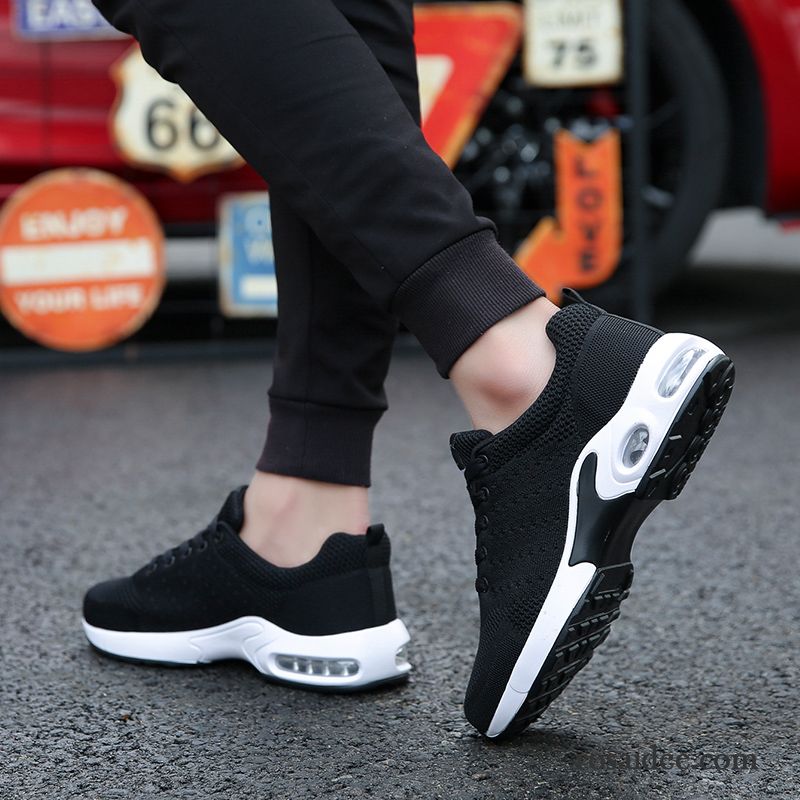 Laufschuhe Herren Schüler Feder Trend Allgleiches Casual Schwarz