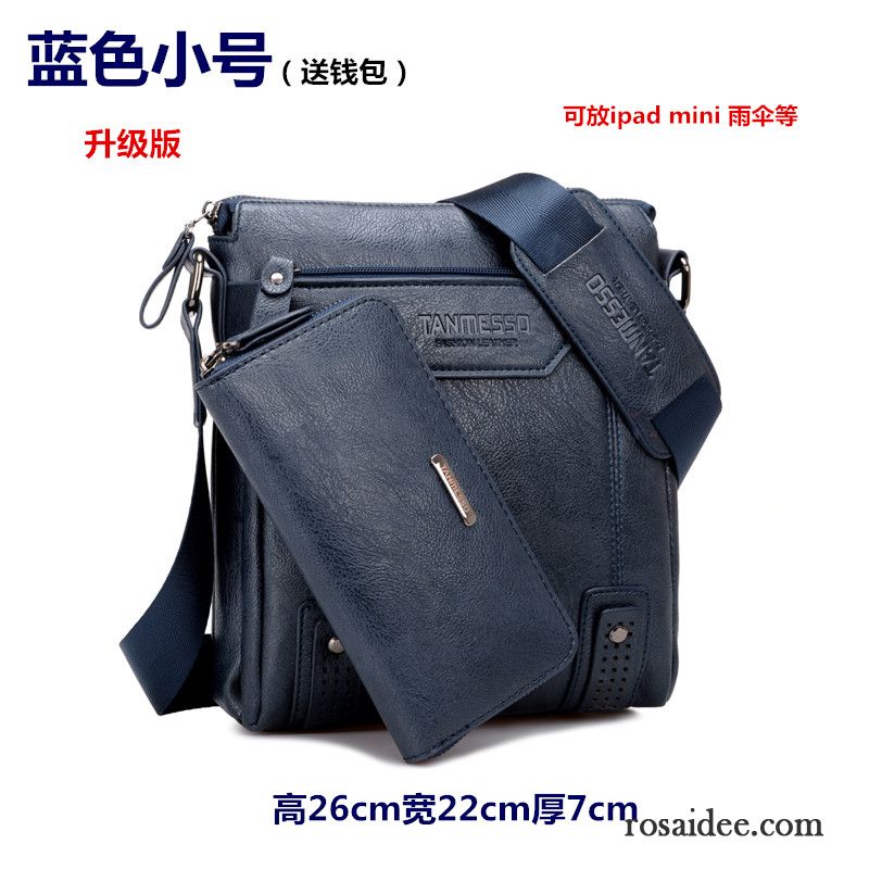 Leder Gürteltasche Herren Messenger-tasche Schultertaschen Leder Trend Geschäft Herren Freizeit Rucksäck Vertikaler Schnitt Günstig