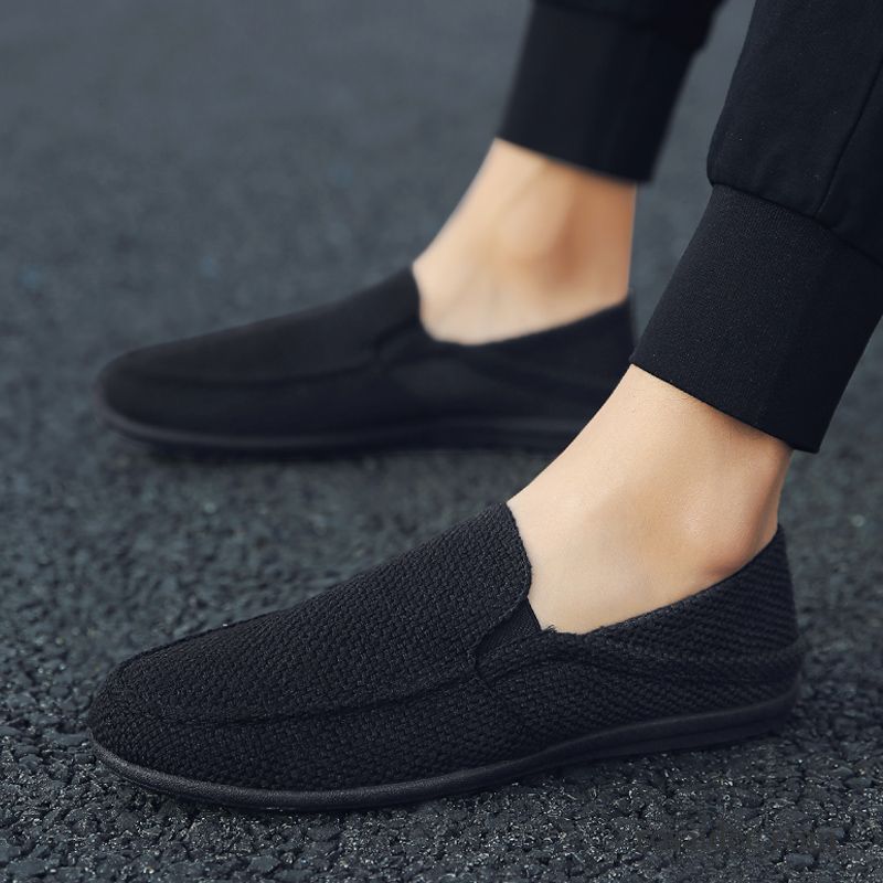 Leder Schnürschuhe Herren Trend Herren Sommer Jugend Tuch Schuhe Neue Espadrille Allgleiches Billig