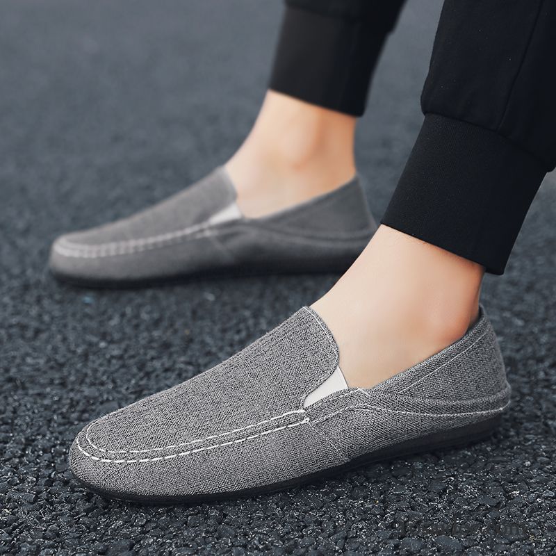 Leder Schnürschuhe Herren Trend Herren Sommer Jugend Tuch Schuhe Neue Espadrille Allgleiches Billig