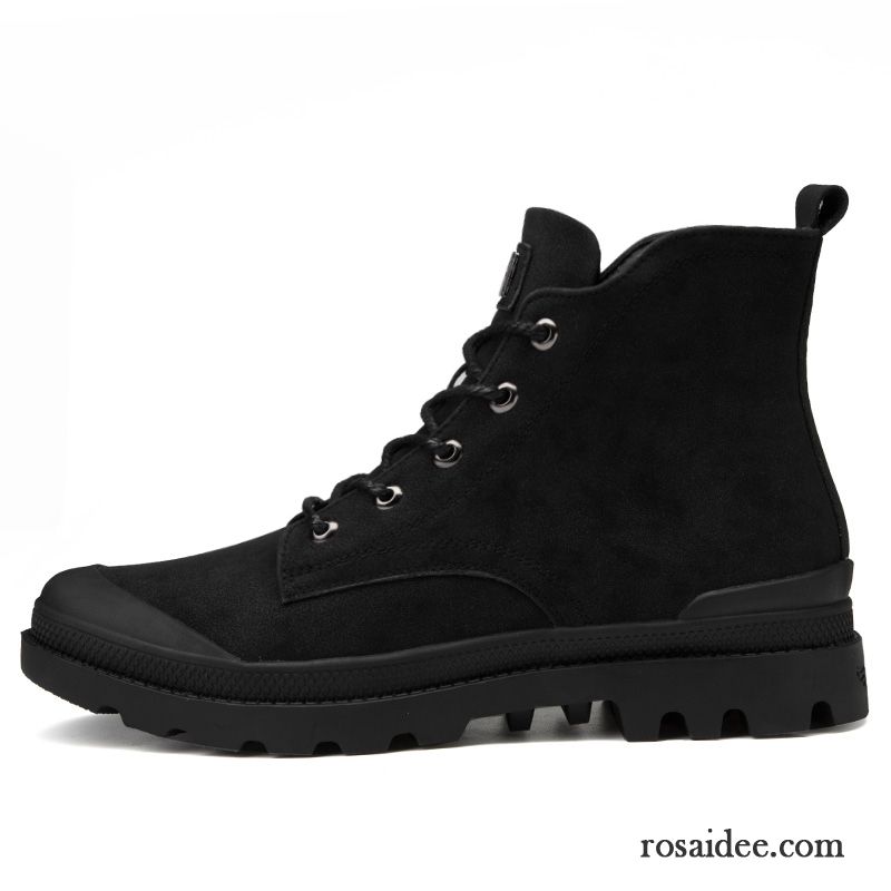 Lederstiefel Braun Herren Trend Herbst Cargohose Herren Schwarz Hohe Stiefel Martin Stiehlt Schuhe Allgleiches Echtleder Verkaufen