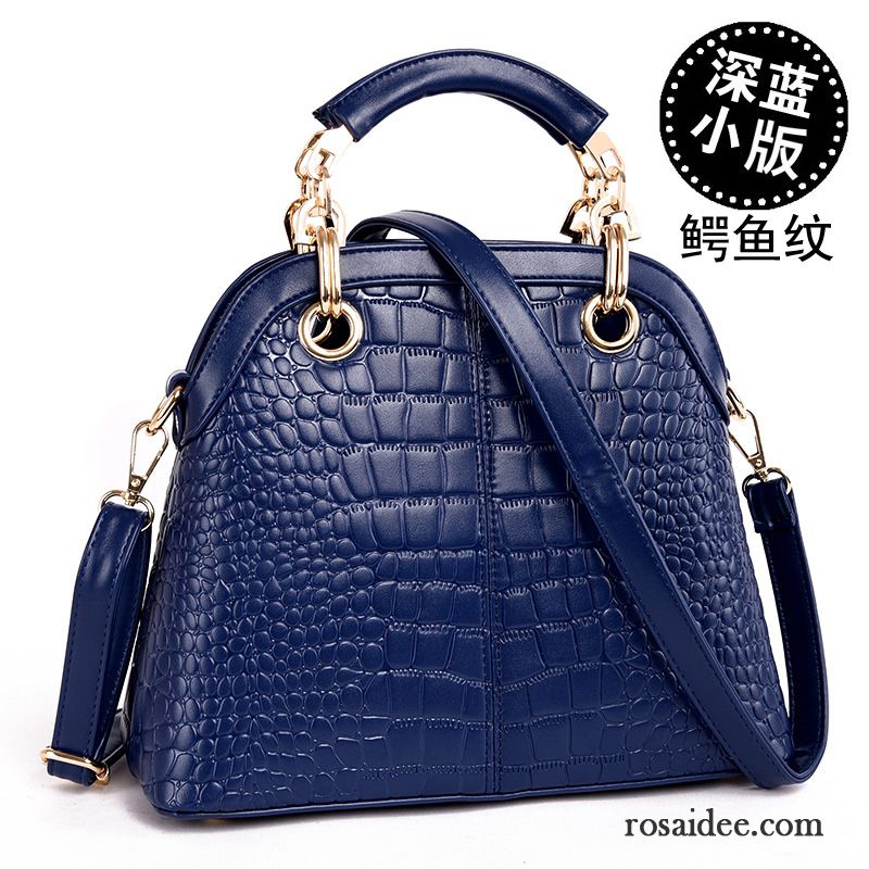 Ledertasche Damen Blau Taschen Schultertaschen Schalenpaket Handtaschen Trend Messenger-tasche Mode Das Neue Kaufen