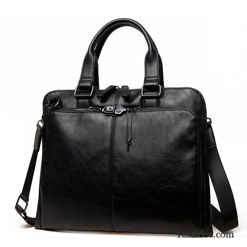 Ledertasche Herren Günstig Handtaschen Aktentasche Schultertaschen Geschäft Herren Freizeit Billig