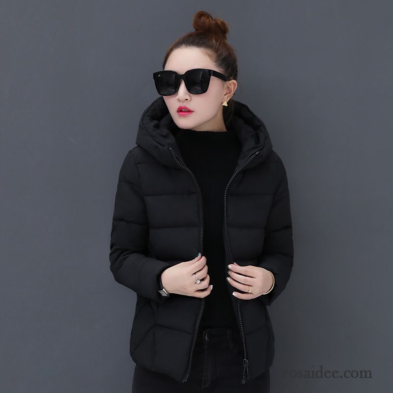 Leichte Daunenjacke Damen Dunkelblau Neu Baumwollgepolsterte Freizeit Warme Winter Trend Verdickung Damen Kurzer Absatz Mit Kapuze Baumwolle Kaufen