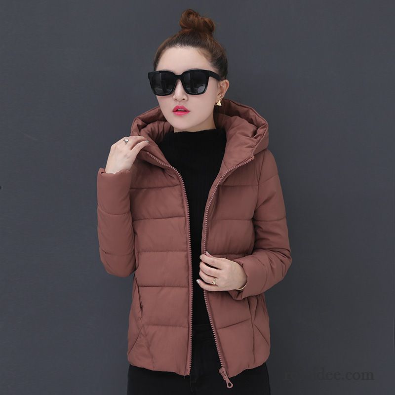 Leichte Daunenjacke Damen Dunkelblau Neu Baumwollgepolsterte Freizeit Warme Winter Trend Verdickung Damen Kurzer Absatz Mit Kapuze Baumwolle Kaufen